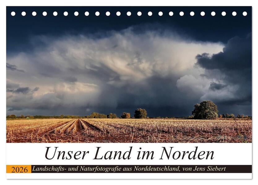 Unser Land im Norden (Tischkalender 2026 DIN A5 quer) CALVENDO Monatskalender