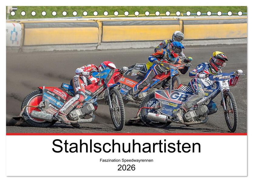 Stahlschuhartisten (Tischkalender 2026 DIN A5 quer) CALVENDO Monatskalender