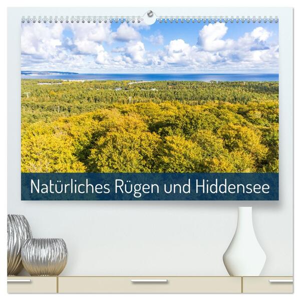 Natürliches Rügen und Hiddensee (hochwertiger Premium Wandkalender 2026 DIN A2 quer) Kunstdruck in Hochglanz