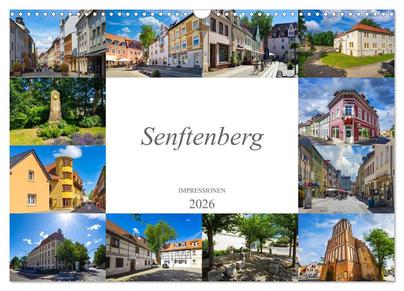 Senftenberg Impressionen (Wandkalender 2026 DIN A3 quer) CALVENDO Monatskalender
