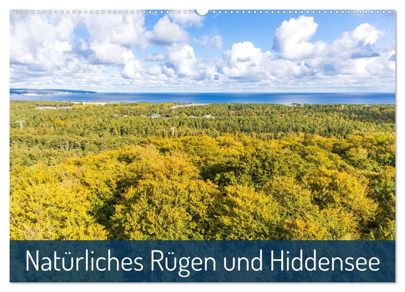 Natürliches Rügen und Hiddensee (Wandkalender 2026 DIN A2 quer) CALVENDO Monatskalender