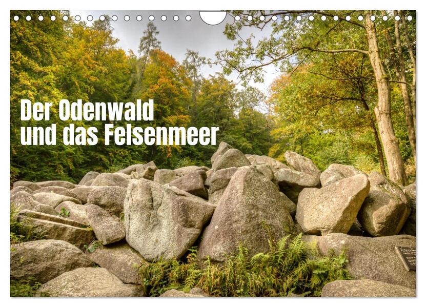 Der Odenwald und das Felsenmeer (Wandkalender 2026 DIN A4 quer) CALVENDO Monatskalender