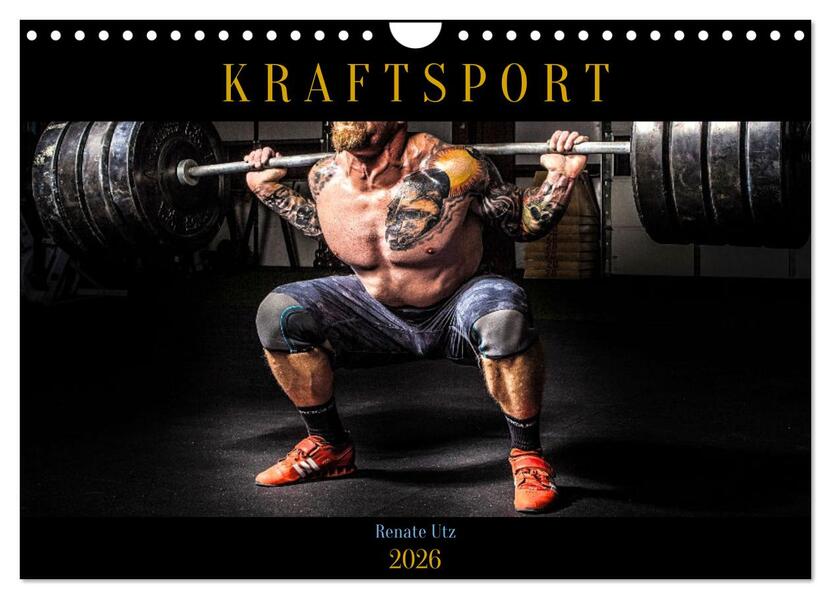 Kraftsport (Wandkalender 2026 DIN A4 quer) CALVENDO Monatskalender