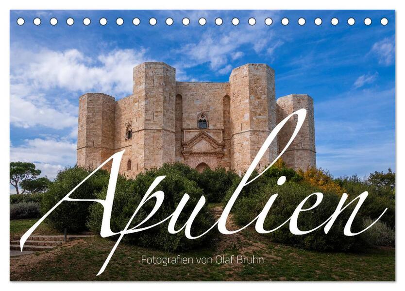 Apulien - Impressionen vom Südosten Italiens (Tischkalender 2026 DIN A5 quer) CALVENDO Monatskalender
