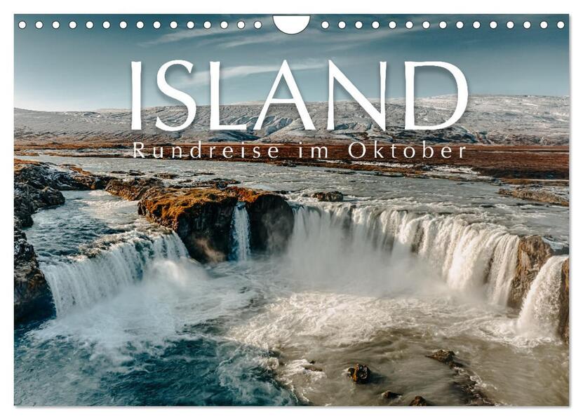 Island - Rundreise im Oktober (Wandkalender 2026 DIN A4 quer) CALVENDO Monatskalender
