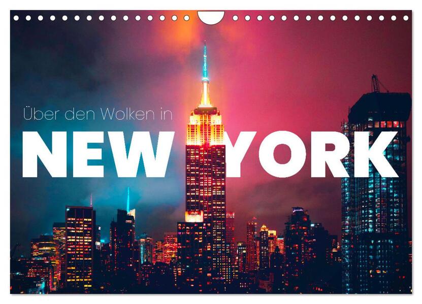 Über den Wolken in New York (Wandkalender 2026 DIN A4 quer) CALVENDO Monatskalender