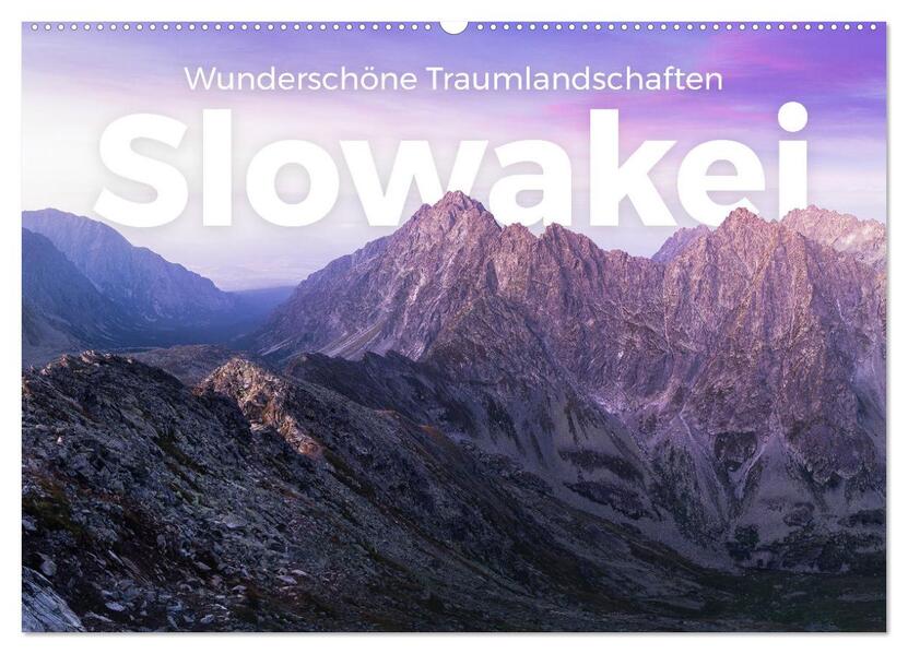 Slowakei - Wunderschöne Traumlandschaften (Wandkalender 2026 DIN A2 quer) CALVENDO Monatskalender