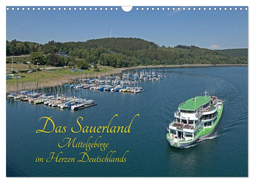 Das Sauerland - Mittelgebirge im Herzen Deutschlands (Wandkalender 2026 DIN A3 quer) CALVENDO Monatskalender