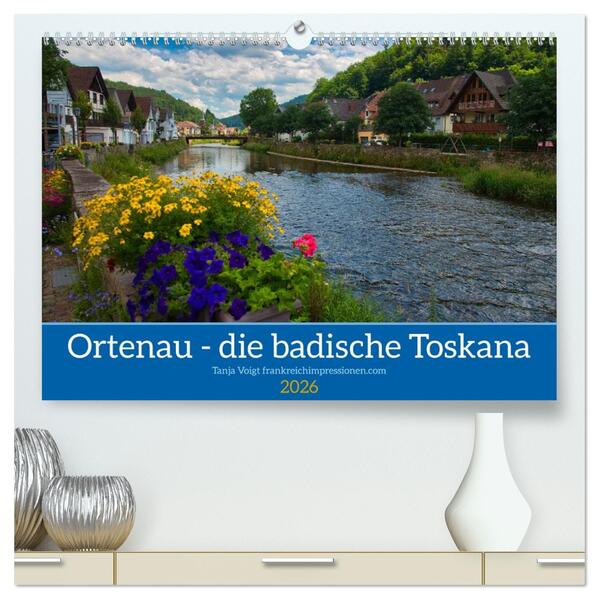 Ortenau - die badische Toskana (hochwertiger Premium Wandkalender 2026 DIN A2 quer) Kunstdruck in Hochglanz