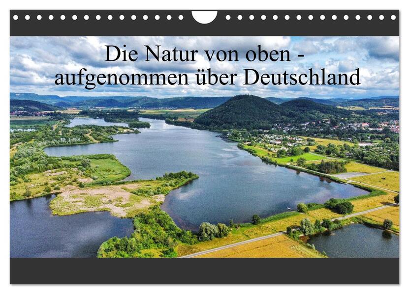 Die Natur von oben - aufgenommen über Deutschland (Wandkalender 2026 DIN A4 quer) CALVENDO Monatskalender