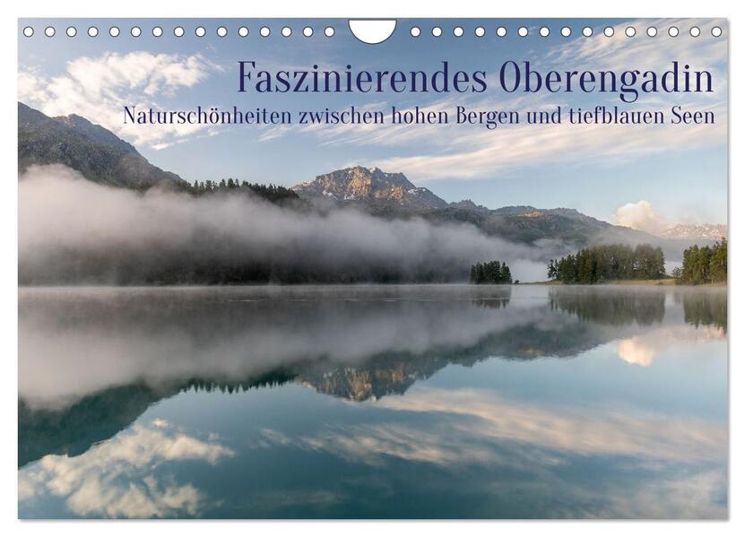 Faszinierendes Oberengadin (Wandkalender 2026 DIN A4 quer) CALVENDO Monatskalender