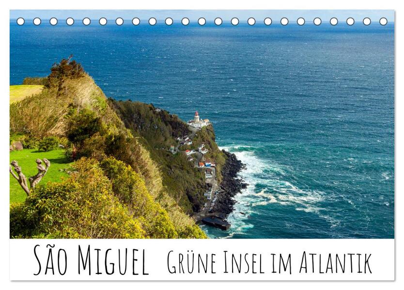 São Miguel - Grüne Insel im Atlantik (Tischkalender 2026 DIN A5 quer) CALVENDO Monatskalender