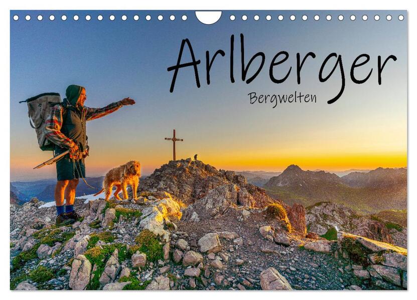 Arlberger Bergwelten (Wandkalender 2026 DIN A4 quer) CALVENDO Monatskalender