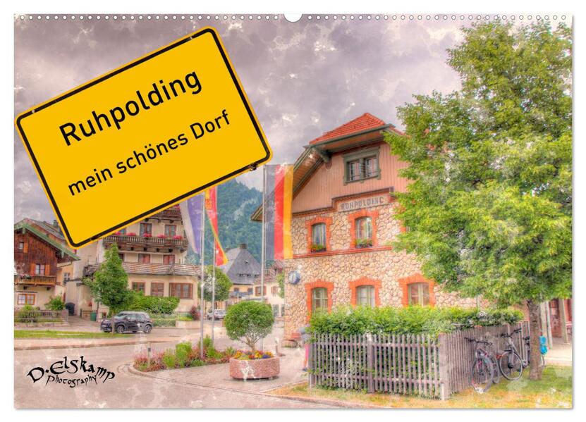 Ruhpolding mein schönes Dorf (Wandkalender 2026 DIN A2 quer) CALVENDO Monatskalender