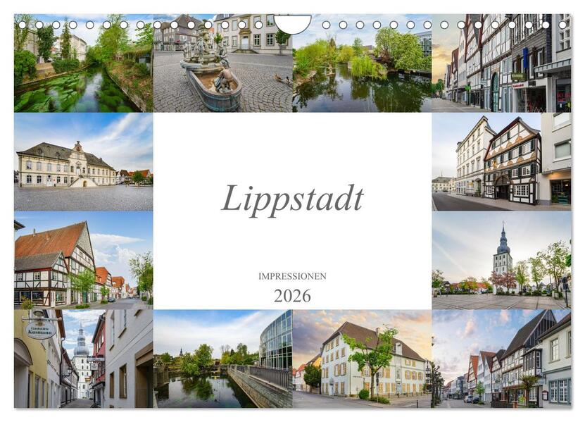 Lippstadt Impressionen (Wandkalender 2026 DIN A4 quer) CALVENDO Monatskalender