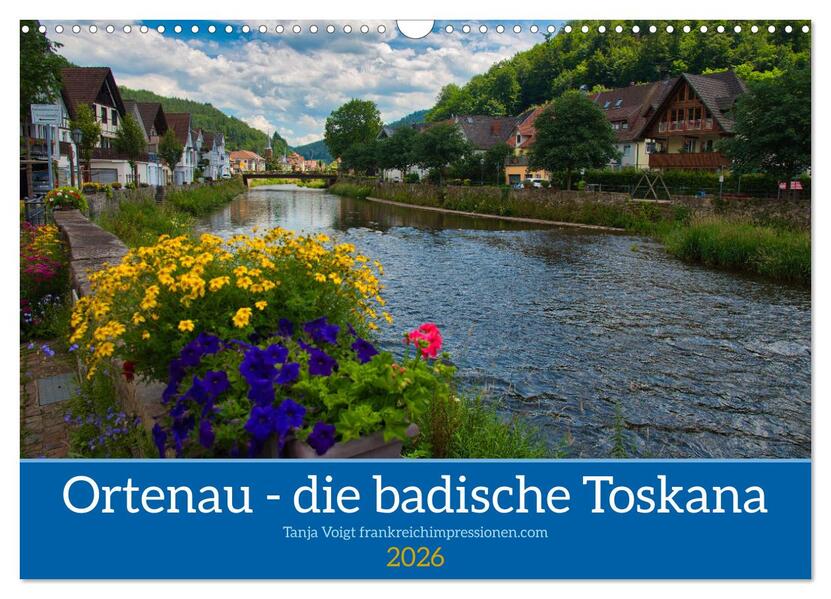 Ortenau - die badische Toskana (Wandkalender 2026 DIN A3 quer) CALVENDO Monatskalender