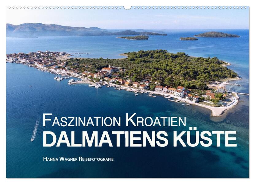 Faszination Kroatien - Dalmatiens Küste (Wandkalender 2026 DIN A2 quer) CALVENDO Monatskalender