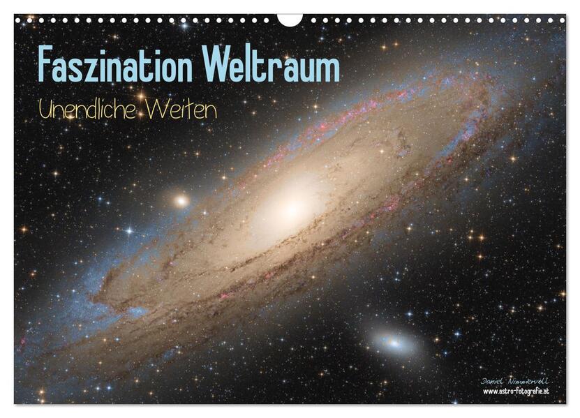 Faszination Weltraum - unendliche Weiten (Wandkalender 2026 DIN A3 quer) CALVENDO Monatskalender