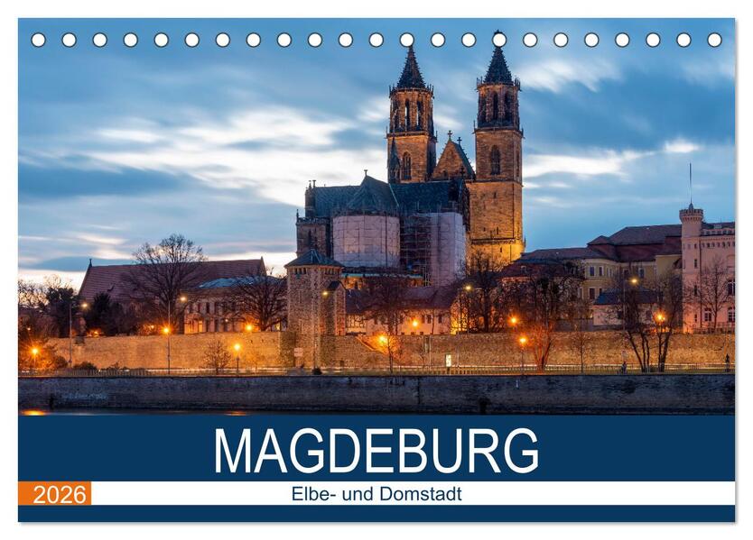 Magdeburg (Tischkalender 2026 DIN A5 quer) CALVENDO Monatskalender