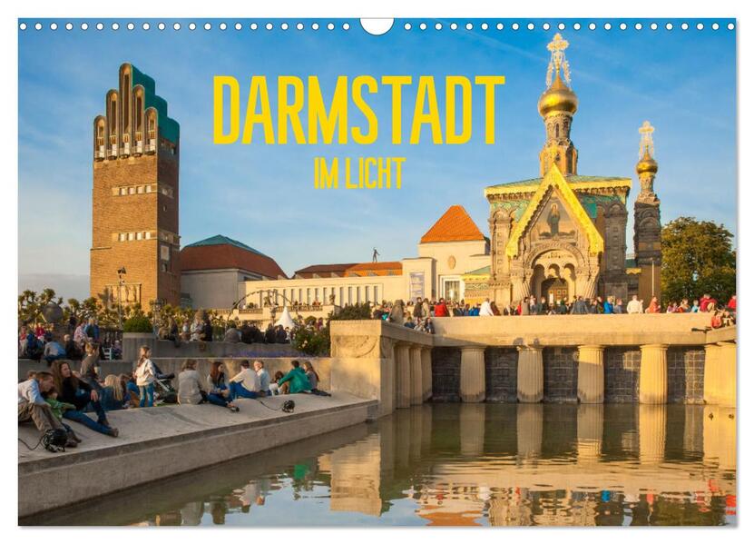 Darmstadt im Licht (Wandkalender 2026 DIN A3 quer) CALVENDO Monatskalender