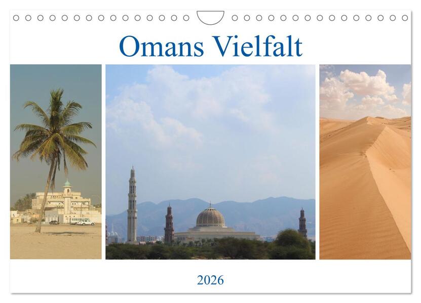 Omans Vielfalt (Wandkalender 2026 DIN A4 quer) CALVENDO Monatskalender