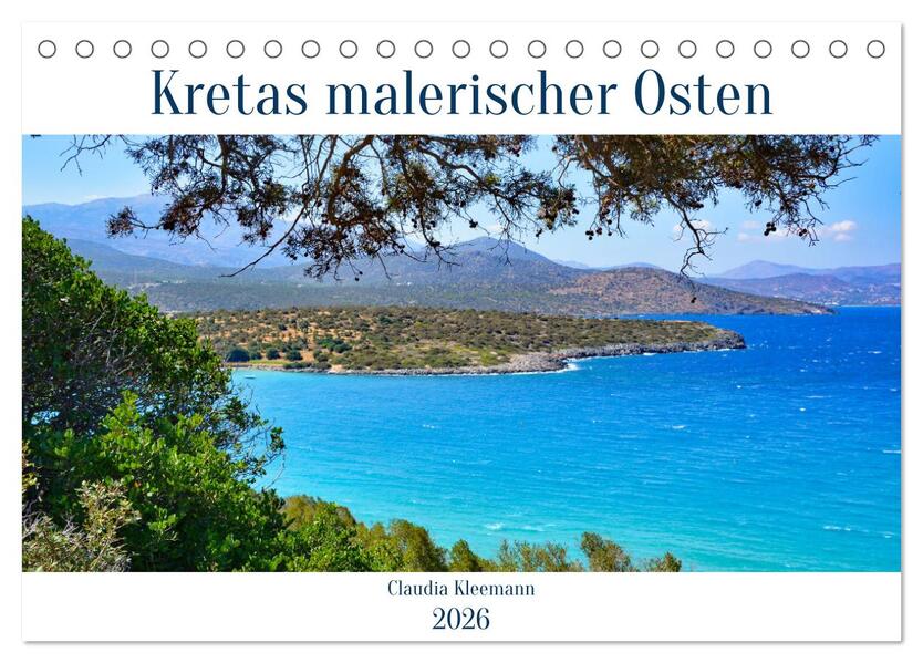 Kretas malerischer Osten (Tischkalender 2026 DIN A5 quer) CALVENDO Monatskalender