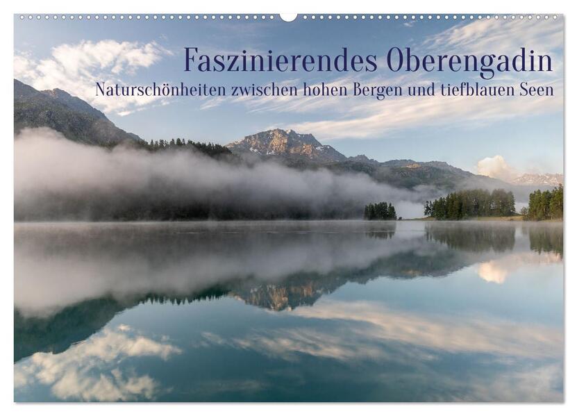 Faszinierendes Oberengadin (Wandkalender 2026 DIN A2 quer) CALVENDO Monatskalender