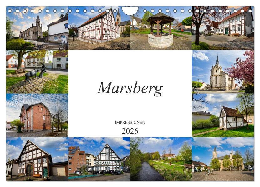 Marsberg Impressionen (Wandkalender 2026 DIN A4 quer) CALVENDO Monatskalender