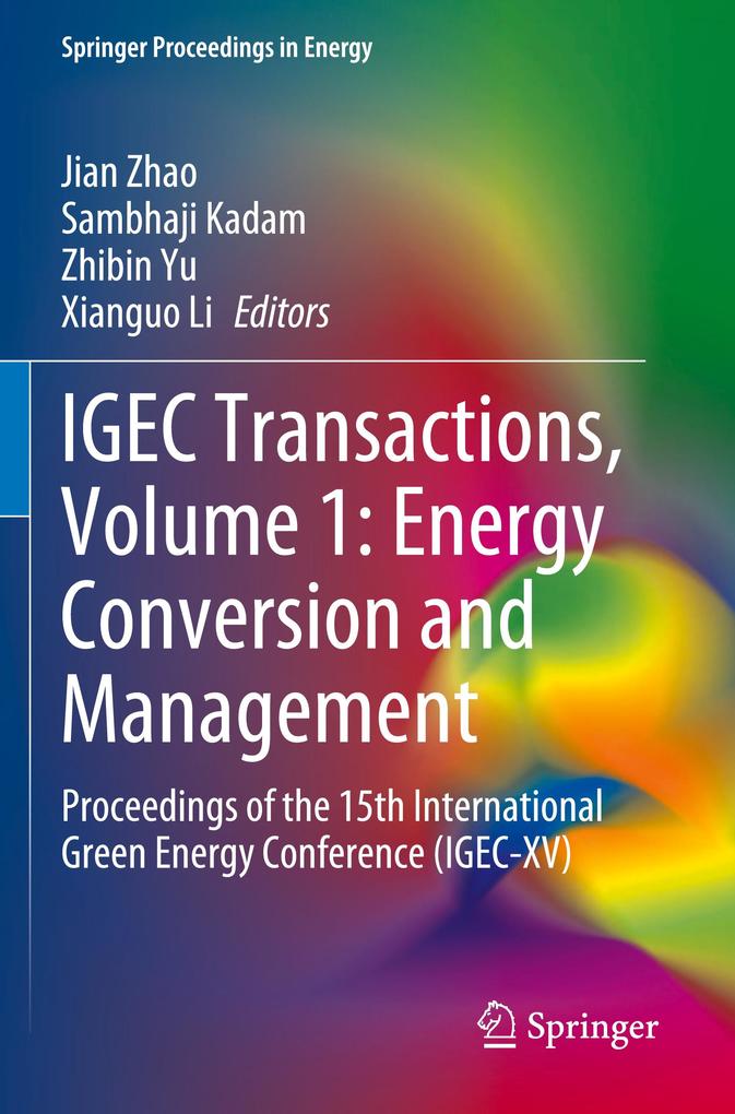 IGEC Transactions Volume 1: Energy Conversion and Management
