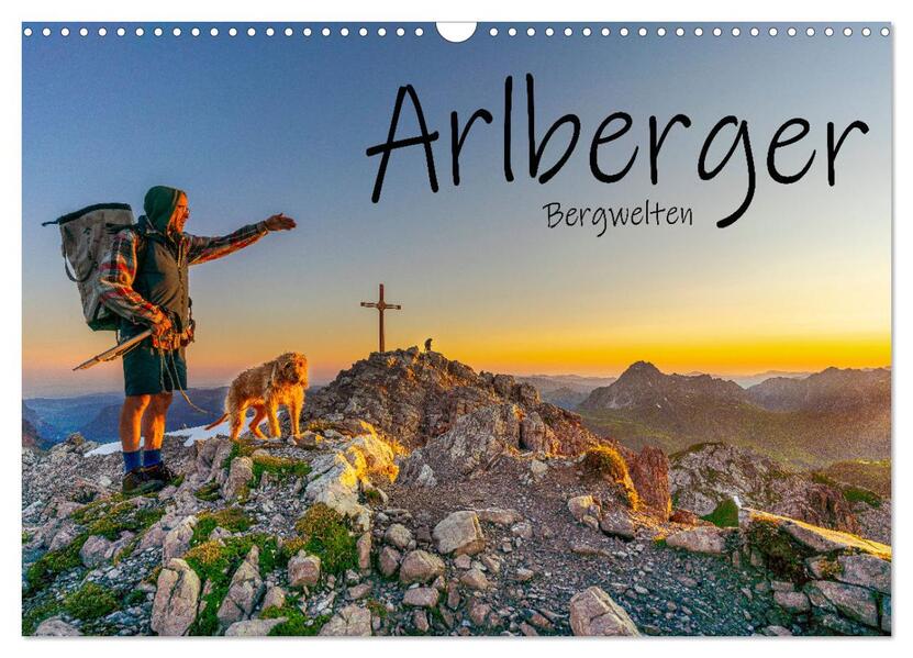 Arlberger Bergwelten (Wandkalender 2026 DIN A3 quer) CALVENDO Monatskalender