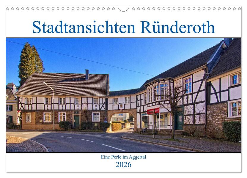 Stadtansichten Ründeroth (Wandkalender 2026 DIN A3 quer) CALVENDO Monatskalender