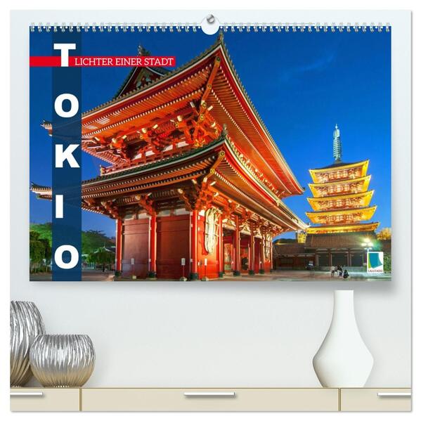Tokio: Lichter einer Stadt (hochwertiger Premium Wandkalender 2026 DIN A2 quer) Kunstdruck in Hochglanz