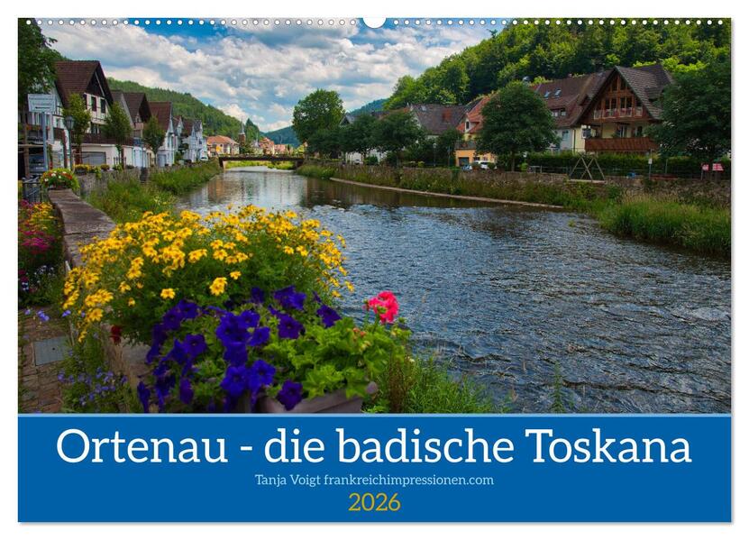 Ortenau - die badische Toskana (Wandkalender 2026 DIN A2 quer) CALVENDO Monatskalender