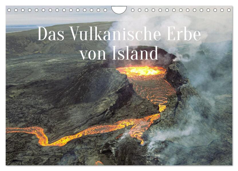 Das Vulkanische Erbe von Island (Wandkalender 2026 DIN A4 quer) CALVENDO Monatskalender