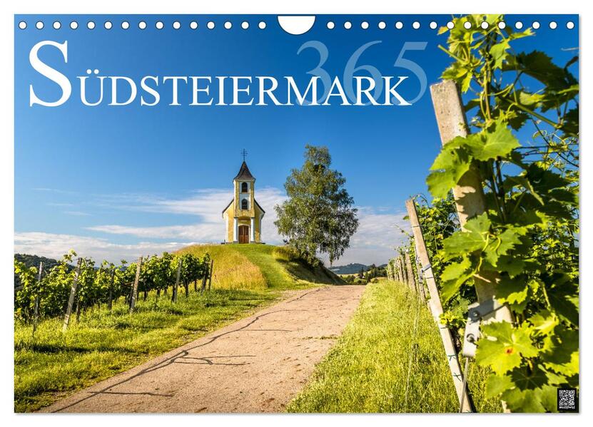 Südsteiermark365 (Wandkalender 2026 DIN A4 quer) CALVENDO Monatskalender