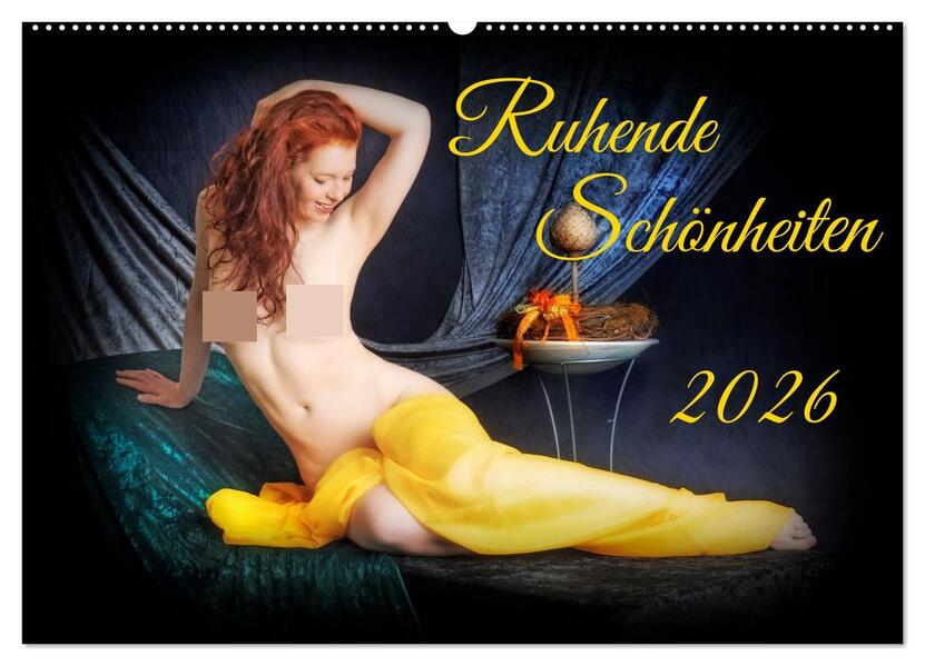 Ruhende Schönheiten (Wandkalender 2026 DIN A2 quer) CALVENDO Monatskalender