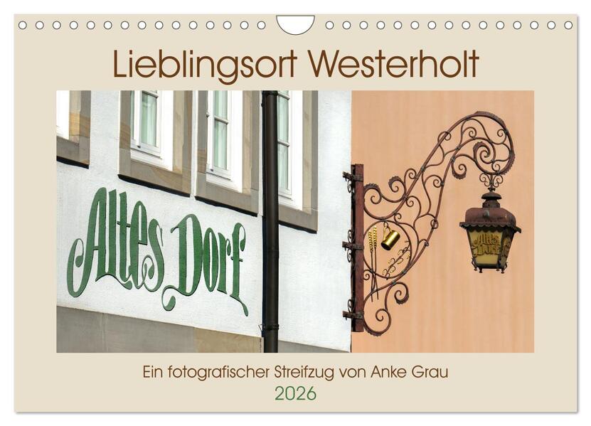 Lieblingsort Westerholt (Wandkalender 2026 DIN A4 quer) CALVENDO Monatskalender