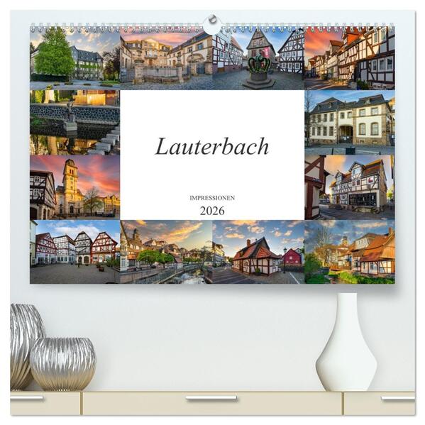 Lauterbach Impressionen (hochwertiger Premium Wandkalender 2026 DIN A2 quer) Kunstdruck in Hochglanz