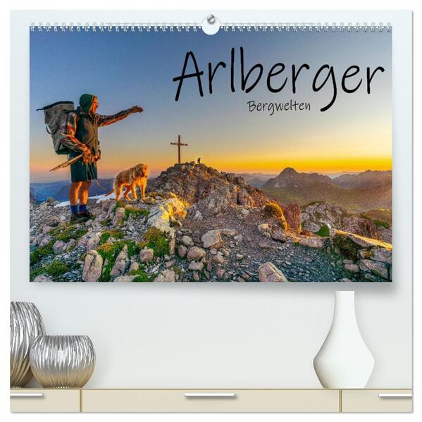 Arlberger Bergwelten (hochwertiger Premium Wandkalender 2026 DIN A2 quer) Kunstdruck in Hochglanz