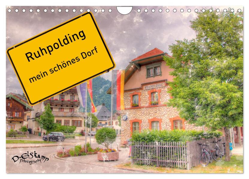 Ruhpolding mein schönes Dorf (Wandkalender 2026 DIN A4 quer) CALVENDO Monatskalender