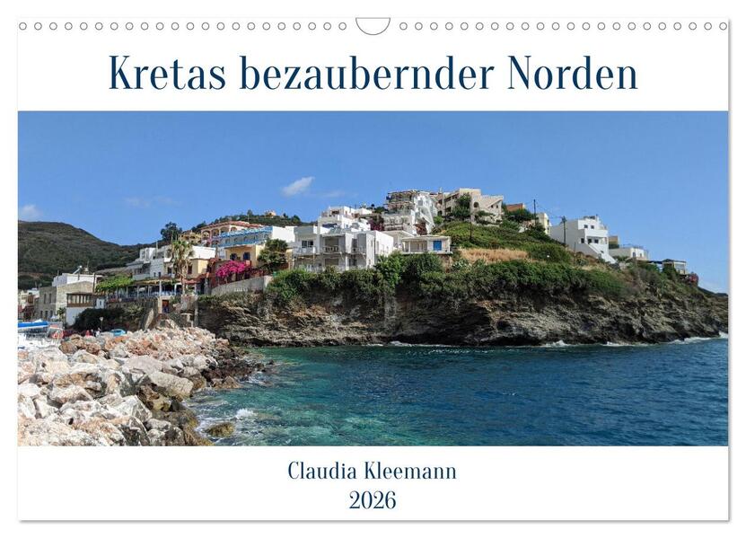 Kretas bezaubernder Norden (Wandkalender 2026 DIN A3 quer) CALVENDO Monatskalender