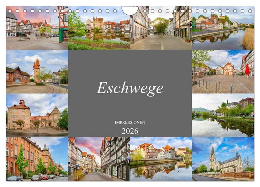 Eschwege Impressionen (Wandkalender 2026 DIN A4 quer) CALVENDO Monatskalender