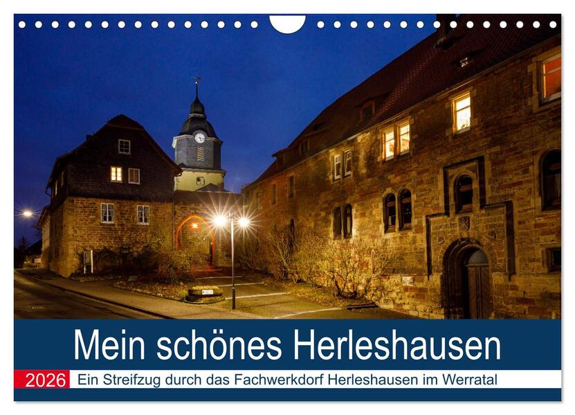 Mein schönes Herleshausen (Wandkalender 2026 DIN A4 quer) CALVENDO Monatskalender