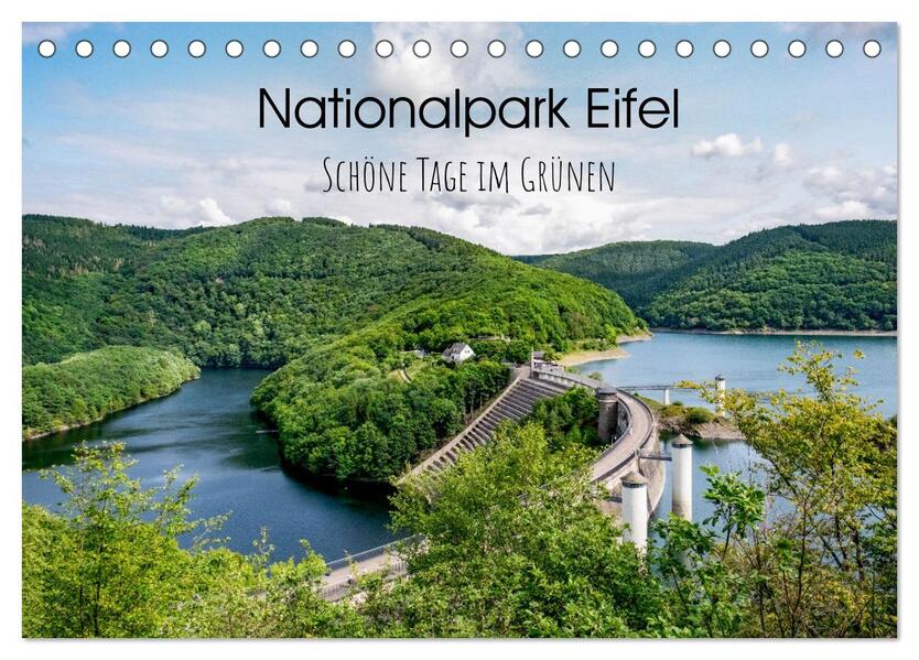 Nationalpark Eifel - Schöne Tage im Grünen (Tischkalender 2026 DIN A5 quer) CALVENDO Monatskalender