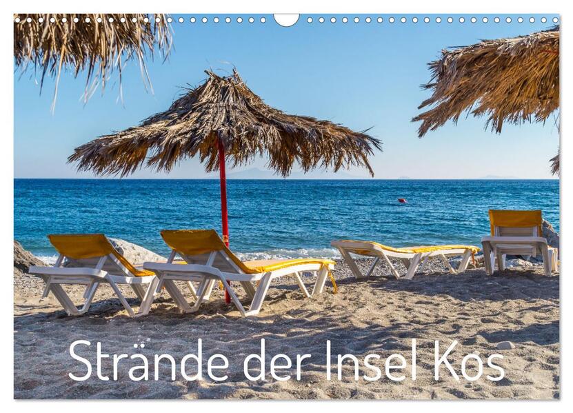 Strände der Insel Kos (Wandkalender 2026 DIN A3 quer) CALVENDO Monatskalender