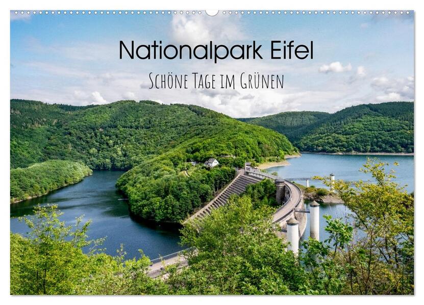 Nationalpark Eifel - Schöne Tage im Grünen (Wandkalender 2026 DIN A2 quer) CALVENDO Monatskalender