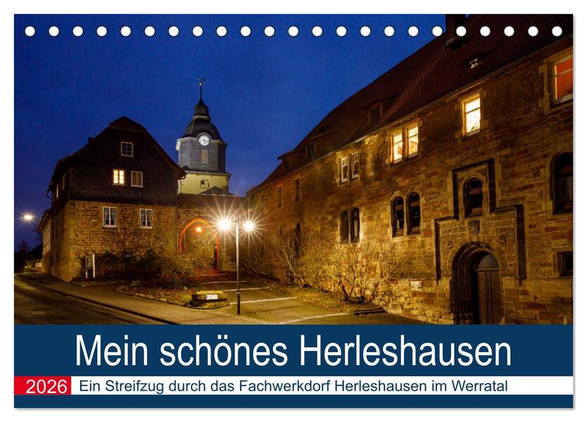 Mein schönes Herleshausen (Tischkalender 2026 DIN A5 quer) CALVENDO Monatskalender