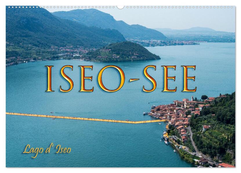Iseo-See (Wandkalender 2026 DIN A2 quer) CALVENDO Monatskalender