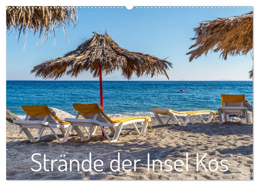 Strände der Insel Kos (Wandkalender 2026 DIN A2 quer) CALVENDO Monatskalender