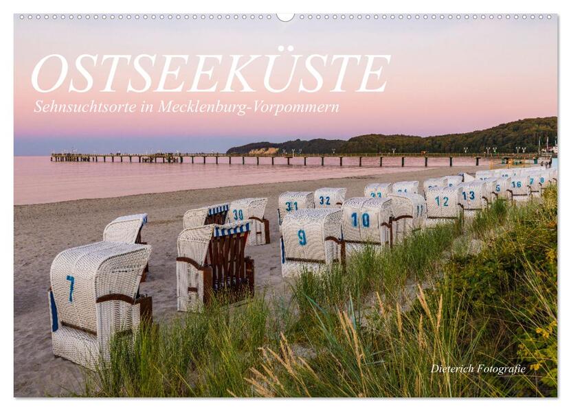 OSTSEEKÜSTE Sehnsuchtsorte in Mecklenburg-Vorpommern (Wandkalender 2026 DIN A2 quer) CALVENDO Monatskalender